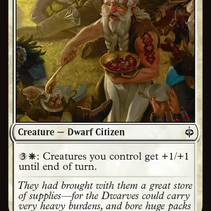 Dwarven Provisioner [The Hobbit]