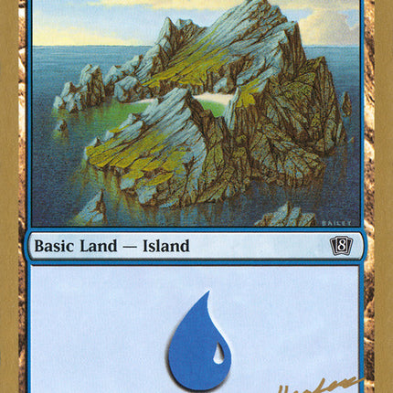 Island (dh338) (Dave Humpherys) [World Championship Decks 2003]