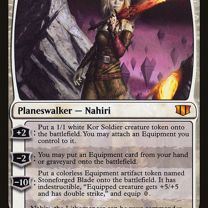 Nahiri, the Lithomancer [Commander 2014]
