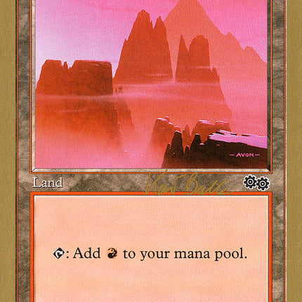 Mountain (kb346) (Kai Budde) [World Championship Decks 1999]