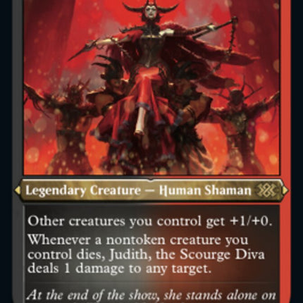 Judith, the Scourge Diva (Foil Etched) [Double Masters 2022]