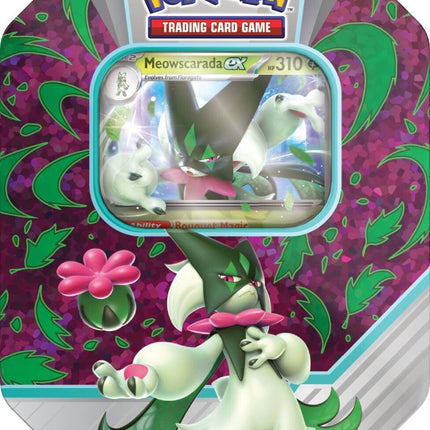 Paldea Partners Tin (Meowscarada ex) (International Version)