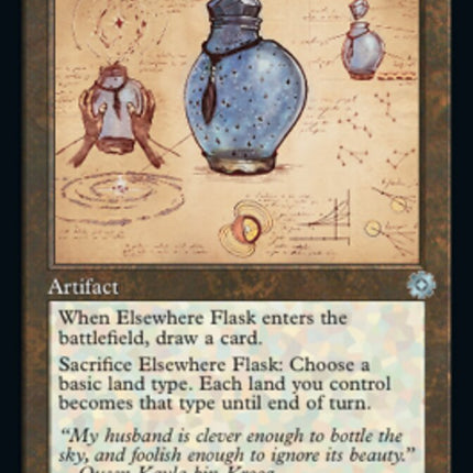 Elsewhere Flask (Retro Schematic) [The Brothers' War Retro Artifacts]