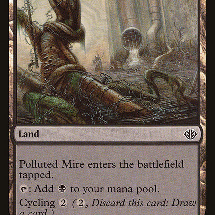 Polluted Mire (Garruk vs. Liliana) [Duel Decks Anthology]