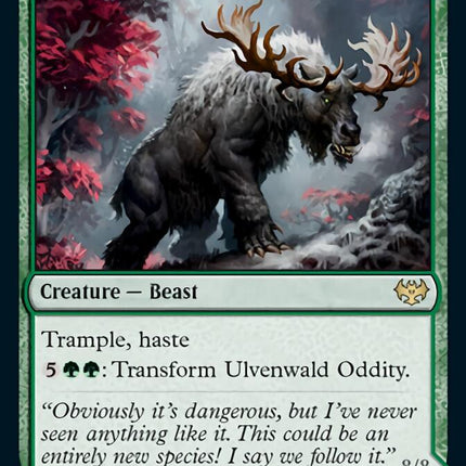 Ulvenwald Oddity // Ulvenwald Behemoth [Innistrad: Crimson Vow]