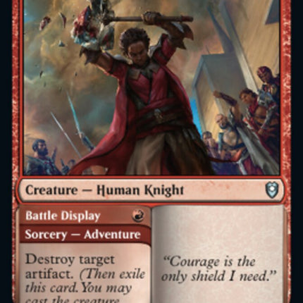 Embereth Shieldbreaker // Battle Display [Commander Legends: Battle for Baldur's Gate]