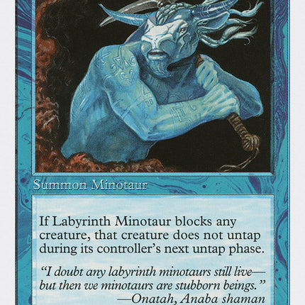 Labyrinth Minotaur [Fifth Edition]