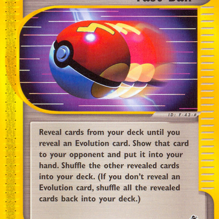Fast Ball (124/144) [Skyridge]