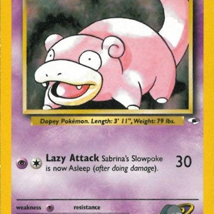 Sabrina's Slowpoke (95/132) [Gym Heroes Unlimited]