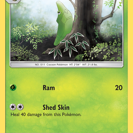 Metapod (2/147) [Sun & Moon: Burning Shadows]