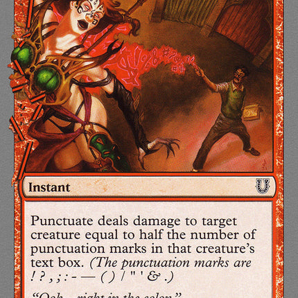 Punctuate [Unhinged]