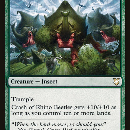 Crash of Rhino Beetles [Commander 2018]
