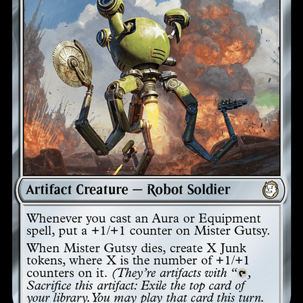 Mister Gutsy (Surge Foil) [Fallout]