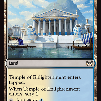 Temple of Enlightenment [Duskmourn: House of Horror Commander]
