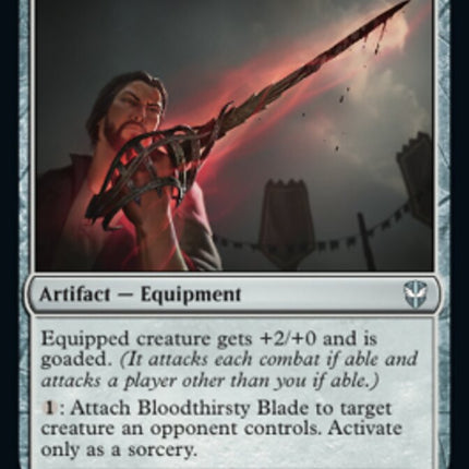 Bloodthirsty Blade [Streets of New Capenna Commander]