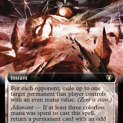 Desecrate Reality (Extended Art) [Commander Masters]