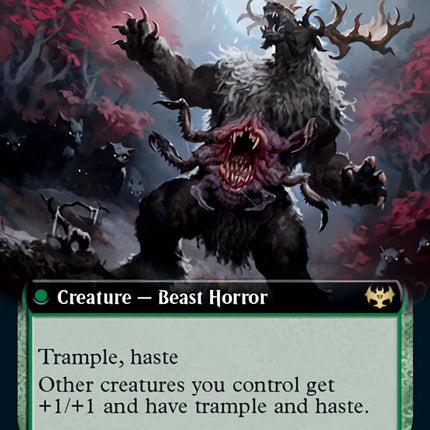 Ulvenwald Oddity // Ulvenwald Behemoth (Extended Art) [Innistrad: Crimson Vow]