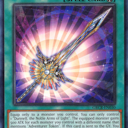 Dunnell, the Noble Arms of Light [GRCR-EN030] Rare