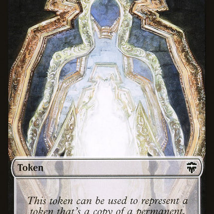 Copy (013) // Golem Double-Sided Token [Commander Legends Tokens]
