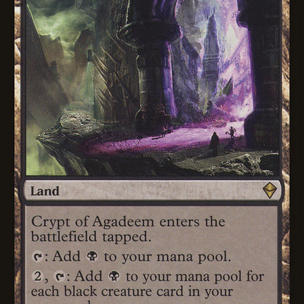 Crypt of Agadeem [Zendikar]