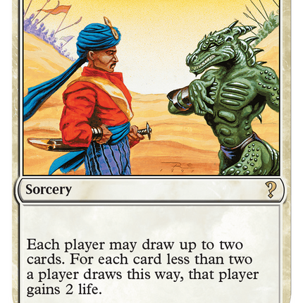 Temporary Truce (White Border) [Mystery Booster 2]