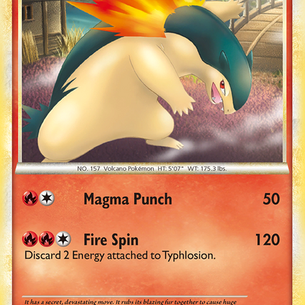 Typhlosion (35/95) [HeartGold & SoulSilver: Call of Legends]