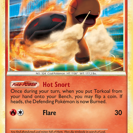 Torkoal (25/95) [HeartGold & SoulSilver: Unleashed]