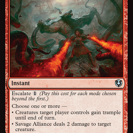 Savage Alliance [Innistrad Remastered]
