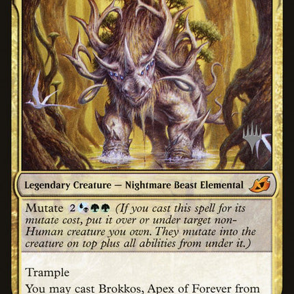 Brokkos, Apex of Forever (Promo Pack) [Ikoria: Lair of Behemoths Promos]