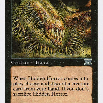 Hidden Horror [Classic Sixth Edition]