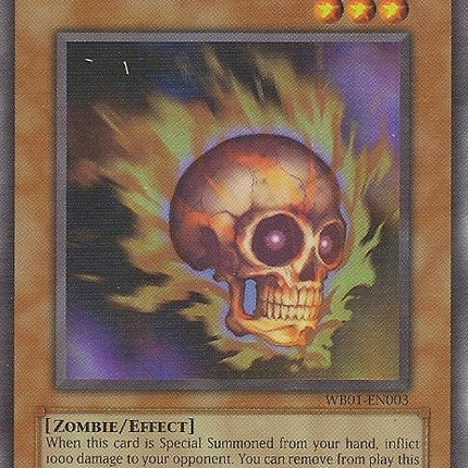 Burning Skull Head [WB01-EN003] Ultra Rare
