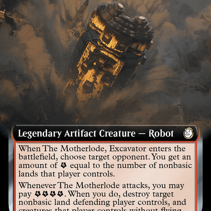 The Motherlode, Excavator (Extended Art) (Surge Foil) [Fallout]