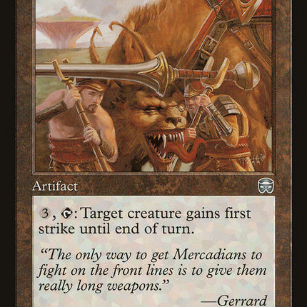 Iron Lance [Mercadian Masques]