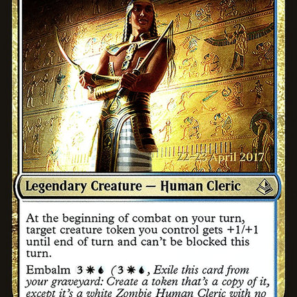 Temmet, Vizier of Naktamun [Amonkhet Prerelease Promos]