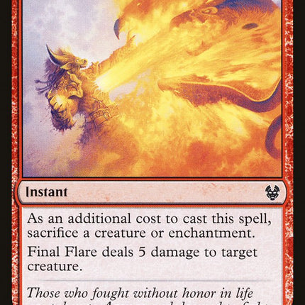 Final Flare [Theros Beyond Death]