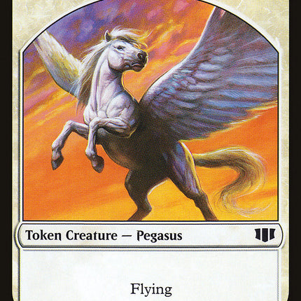 Kor Soldier // Pegasus Double-Sided Token [Commander 2014 Tokens]
