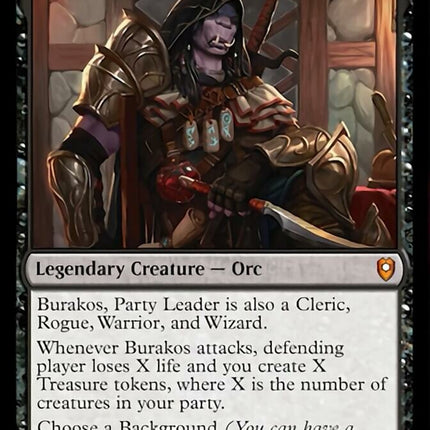 Burakos, Party Leader [Commander Legends: Battle for Baldur's Gate]