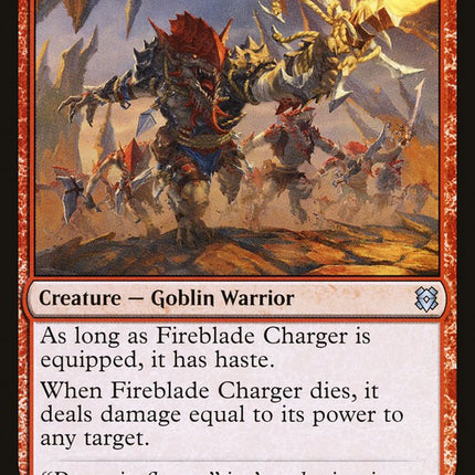 Fireblade Charger [Zendikar Rising]