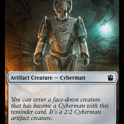 Soldier // Cyberman Double-Sided Token [Doctor Who Tokens]