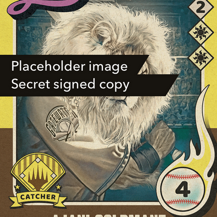 Ajani Goldmane (745) (Autographed) [Secret Lair Drop Series]