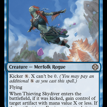 Thieving Skydiver [The Lost Caverns of Ixalan Commander]
