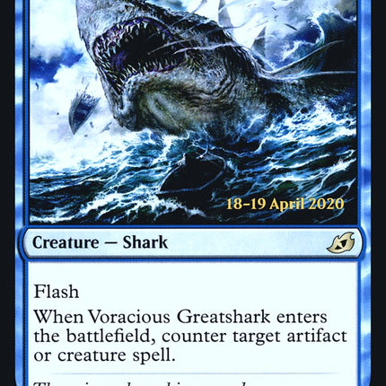 Voracious Greatshark [Ikoria: Lair of Behemoths Prerelease Promos]