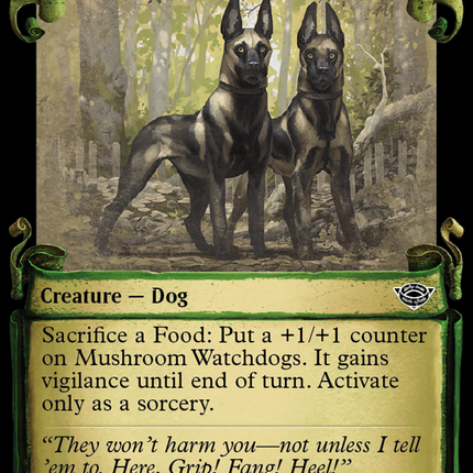 Mushroom Watchdogs [The Lord of the Rings: Tales of Middle-Earth Showcase Scrolls]