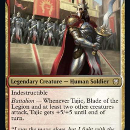 Tajic, Blade of the Legion [Dominaria United Commander]