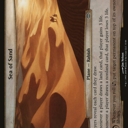 Sea of Sand (Planes) [Planechase Planes]
