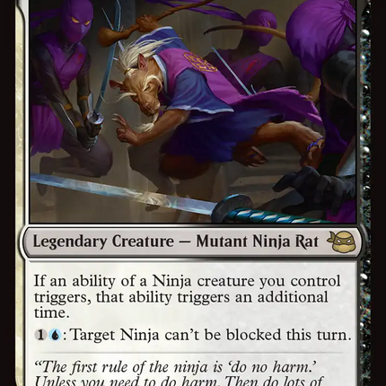 Splinter, Radical Rat [Teenage Mutant Ninja Turtles]