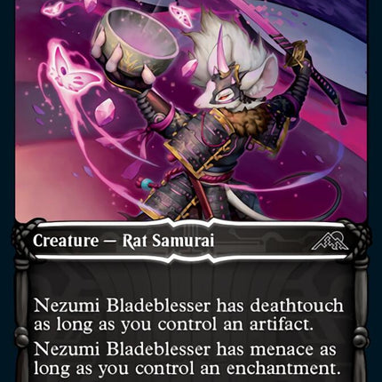 Nezumi Bladeblesser (Showcase Samurai) [Kamigawa: Neon Dynasty]