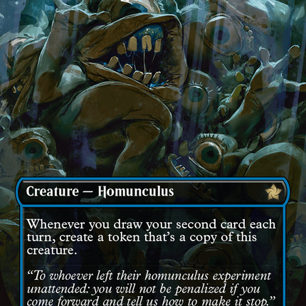 Homunculus Horde (Borderless) (Mana Foil) [Foundations]
