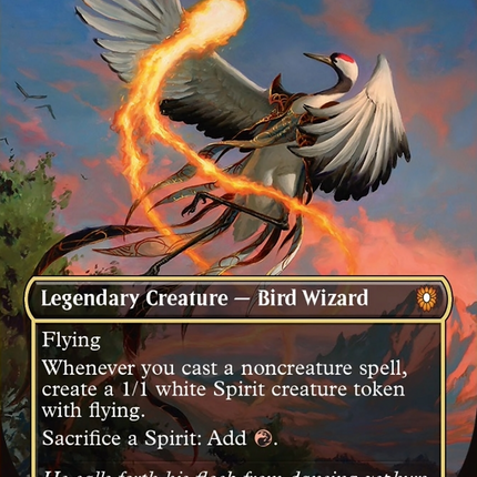 Kykar, Wind's Fury (Borderless) [Bloomburrow Commander]