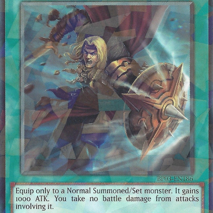 Bashing Shield [BP03-EN186] Shatterfoil Rare